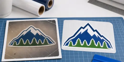 Photo reference for custom decal artwork