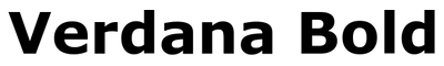 Verdana Bold