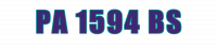 PA 1594 BS