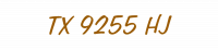 TX 9255 HJ