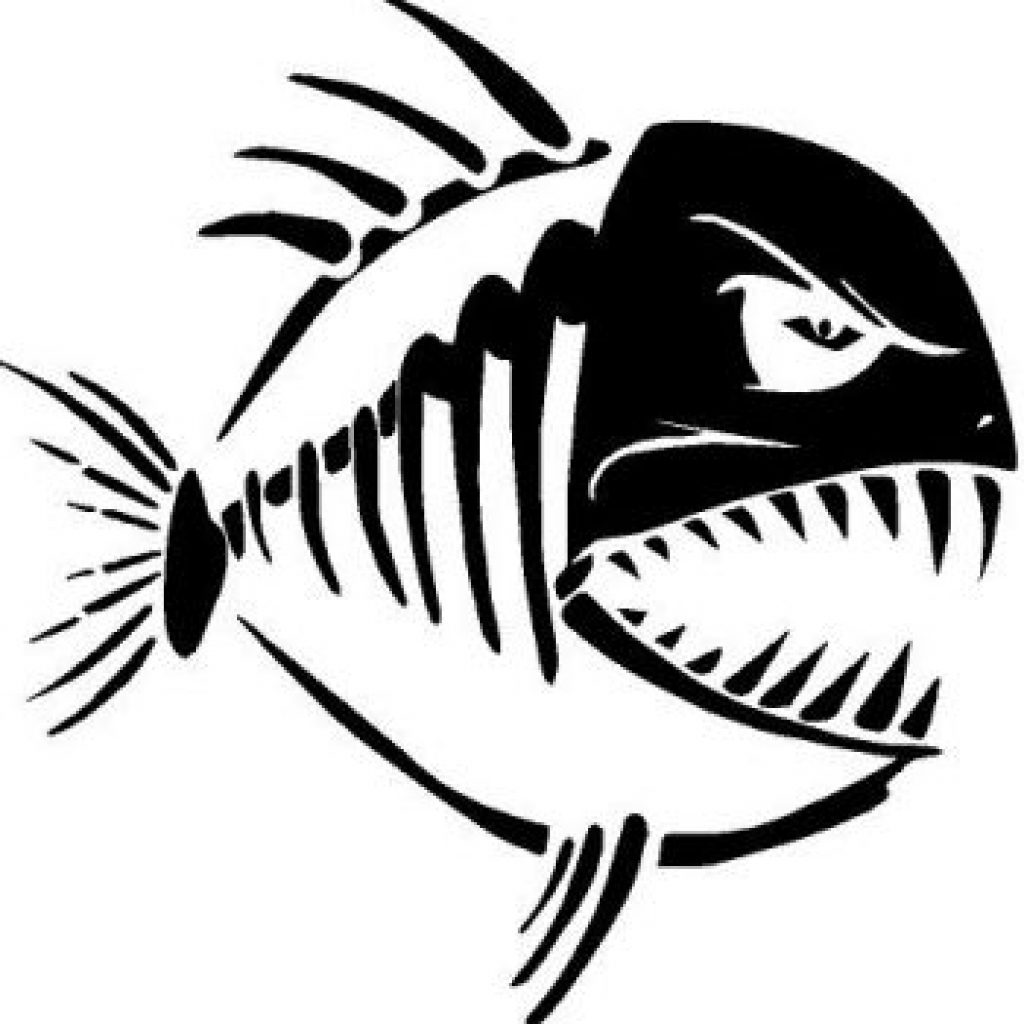 Bone Fish Decal