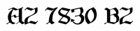 AZ 7830 BZ