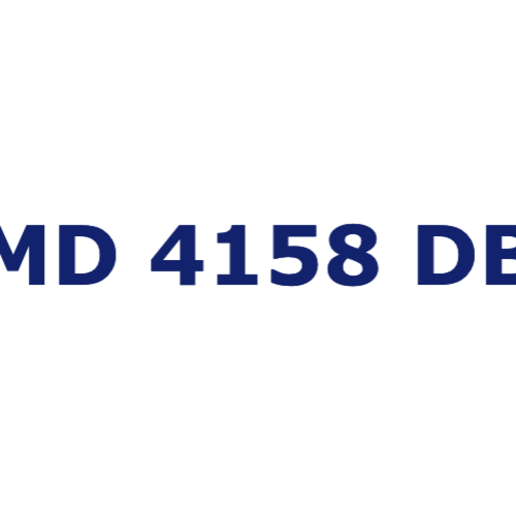 MD 4158 DB