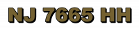 NJ 7665 HH