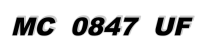 MC  0847  UF