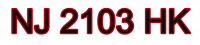 NJ 2103 HK