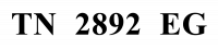 TN 2892 EG