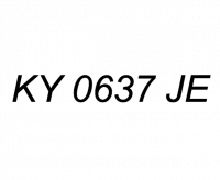 KY 0637 JE