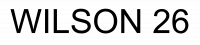 WILSON 26