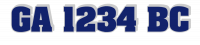 GA 1234 BC