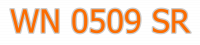 WN 0509 SR