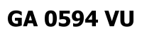 GA 0594 VU