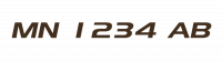 MN 1234 AB