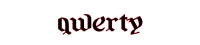 qwerty