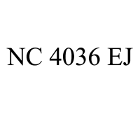 NC 4036 EJ
