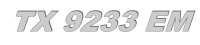 TX 9233 EM