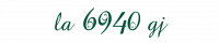 la 6940 gj