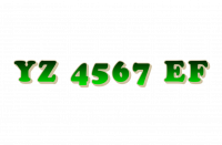 YZ 4567 EF