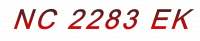NC 2283 EK