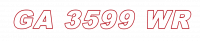 GA 3599 WR
