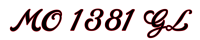 MO 1381 GL