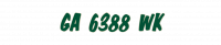GA 6388 WK