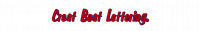 Creat Boat Lettering.