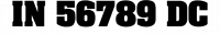 IN 56789 DC