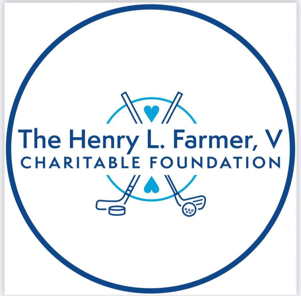 Henry L. Farmer Foundation White Blue logo