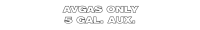 AVGAS ONLY
5 GAL. AUX.