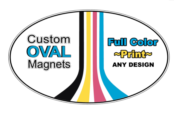 Custom oval magnets