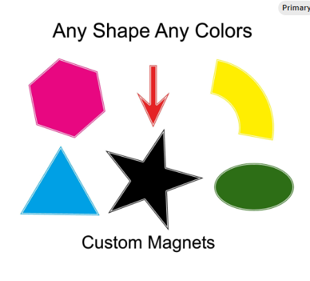 Custom die cut magnets any shape