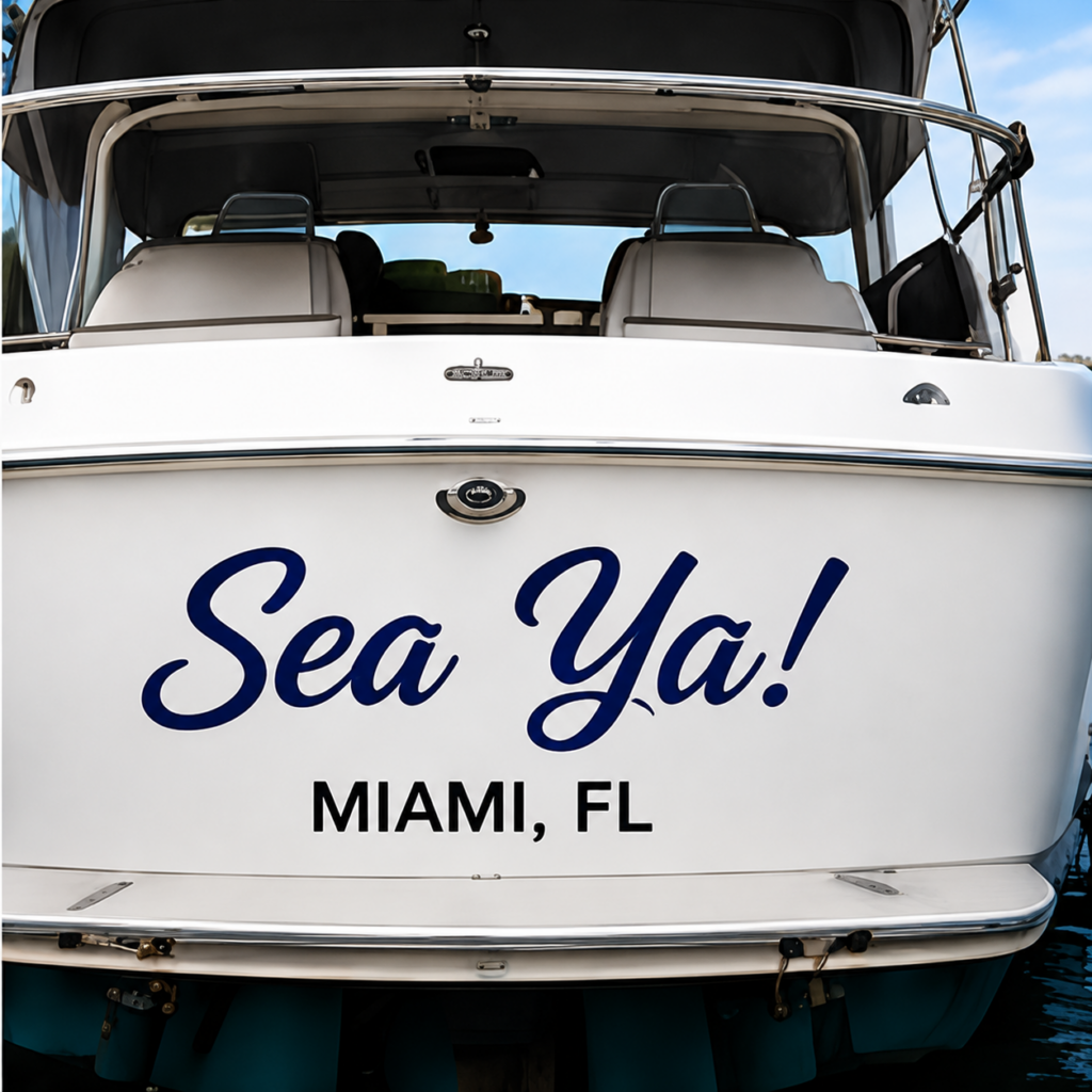 Boat — Sea Ya!
