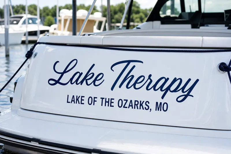 Tom & Lisa — Boat Name
